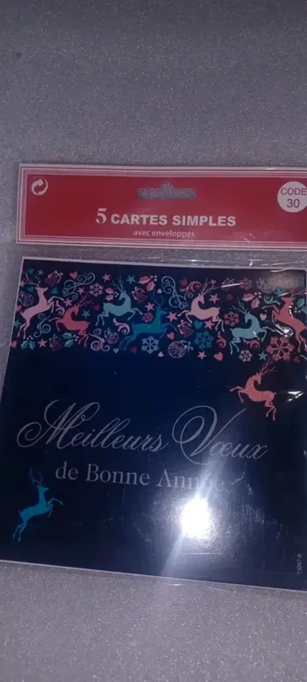 5 cartes meilleurs voeux