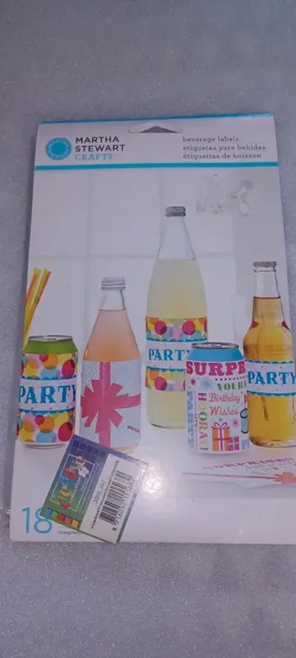 Etiquettes de boisson