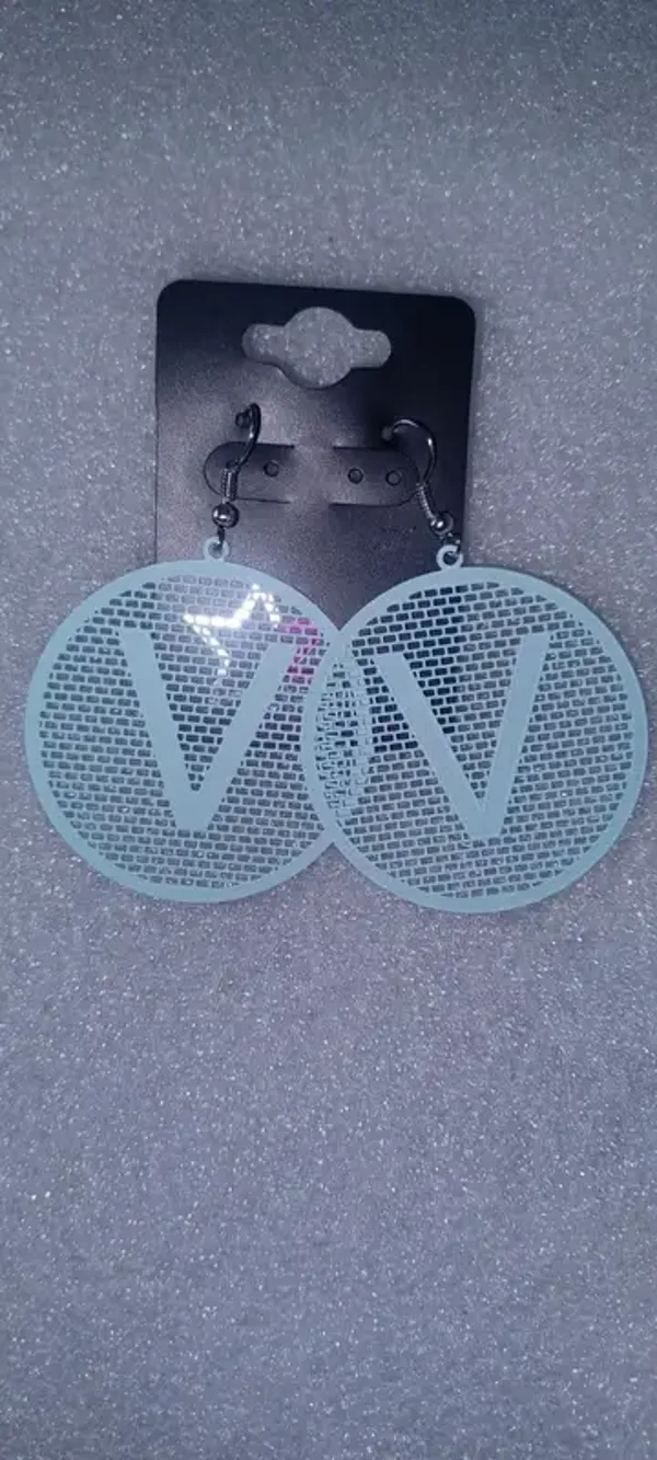 Boucles d'oreilles "V"