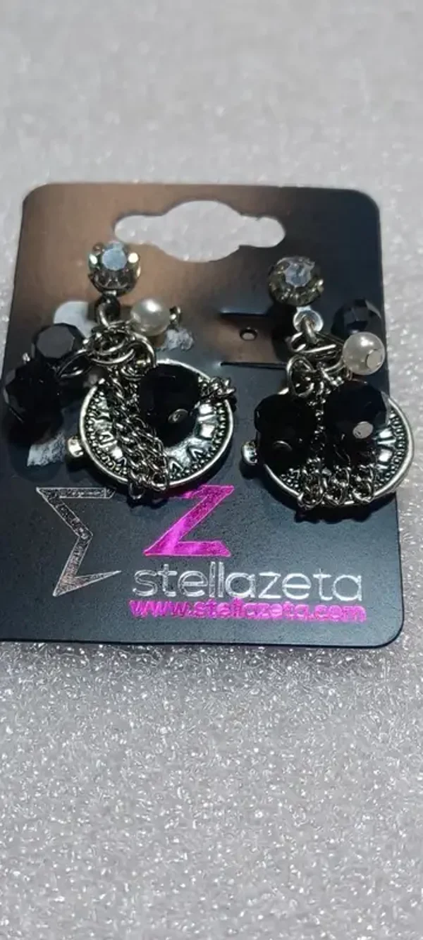 Boucles d'oreilles "cadran"