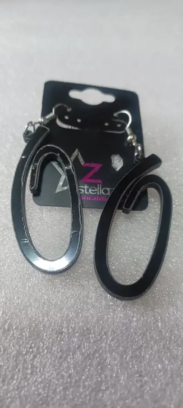 Boucles d'oreilles "lettre O"