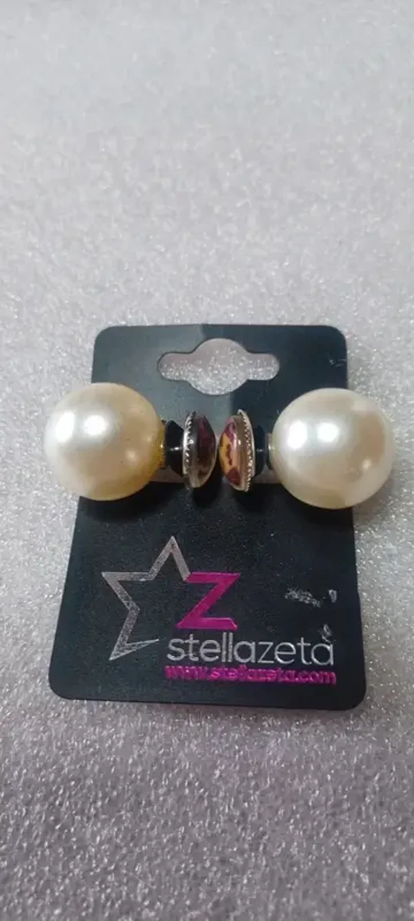 Boucles d'oreilles "grosse perle"