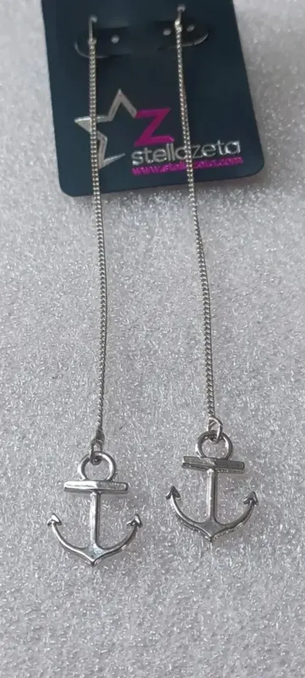 Boucles d'oreilles "ancre"
