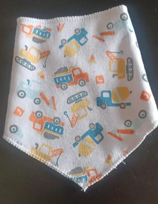 Bavoirs bandana multicolores