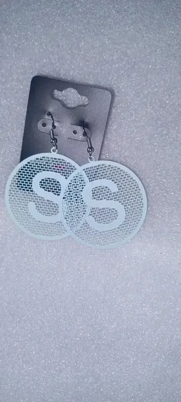 Boucles d'oreilles "S"