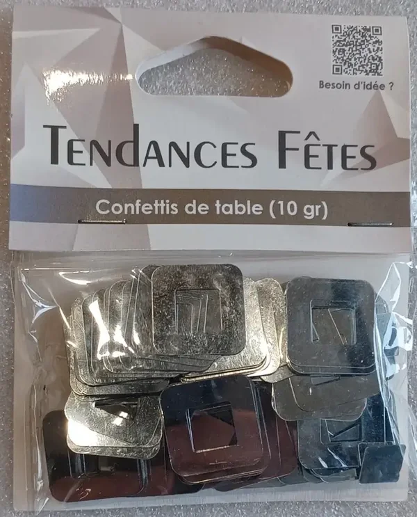Confettis de table "carré"