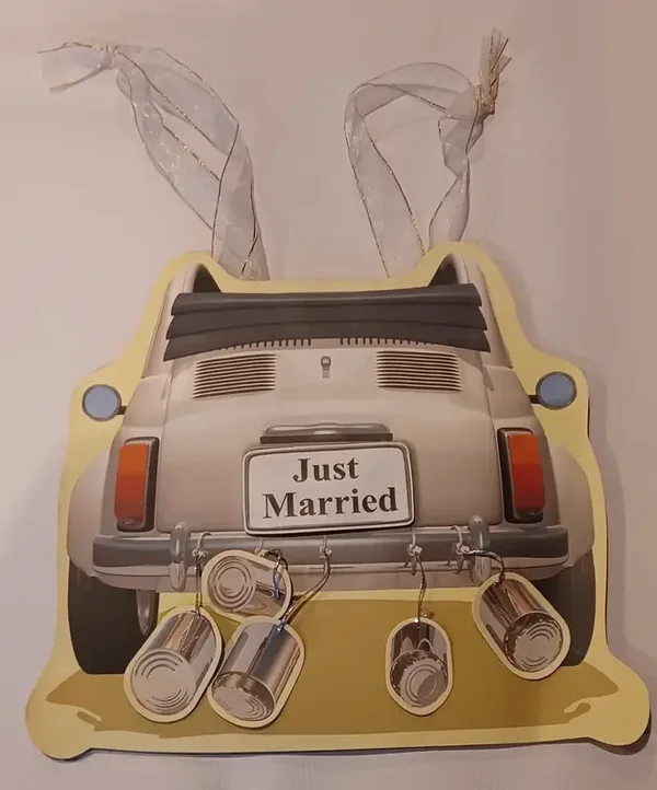 Sac cadeau "Just Married"
