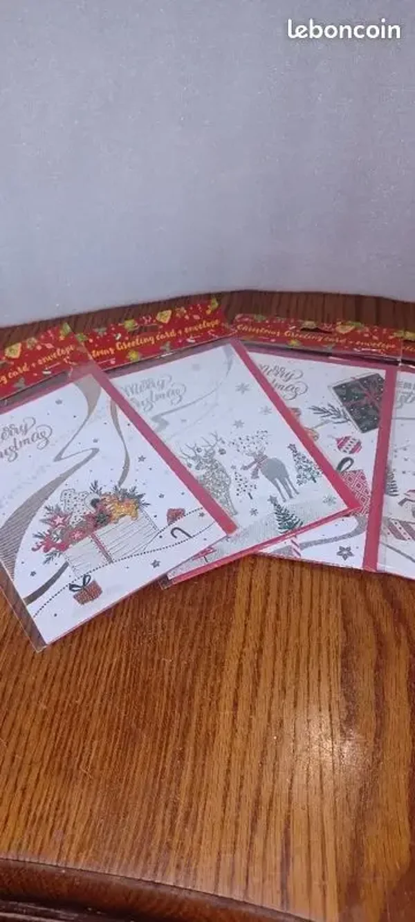Cartes "MERRY Christmas"