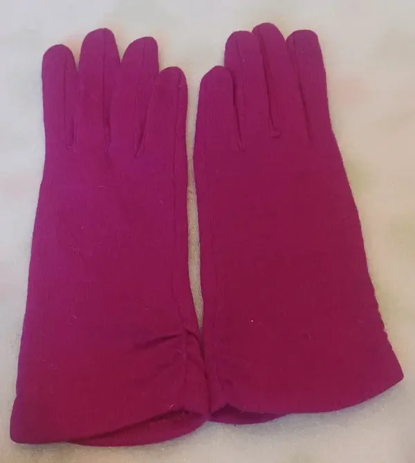 Gants fuchsia Taille L