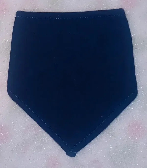 Bavoir bandana bleu