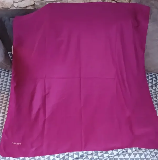 Foulard rose fuchsia
