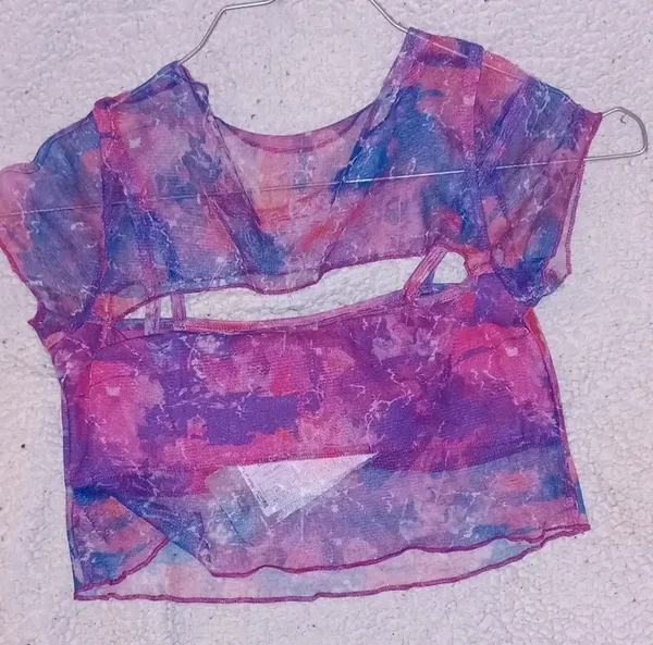 Chemisier top transparent