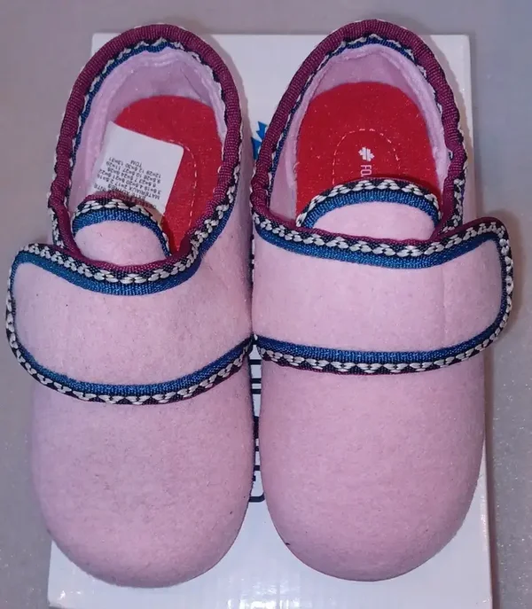 Pantoufles enfant rose "rocket"