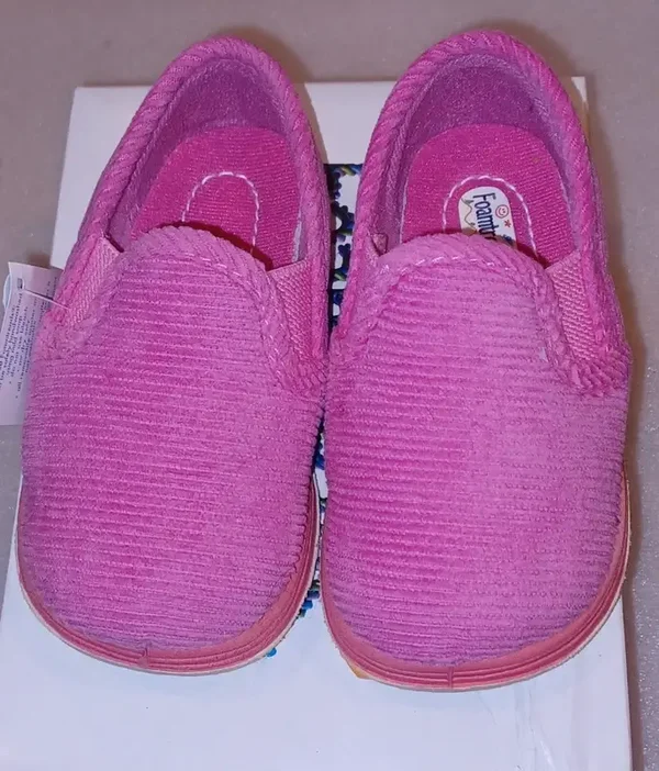 Pantoufles enfant rose fuchsia