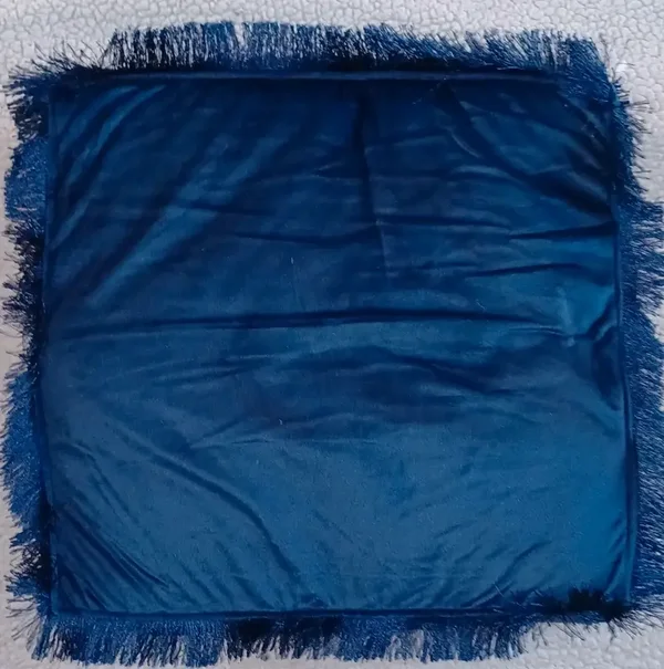 Coussin de sol bleu nuit