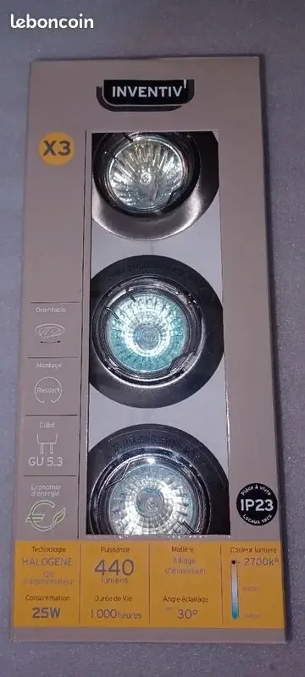 Spots orientables