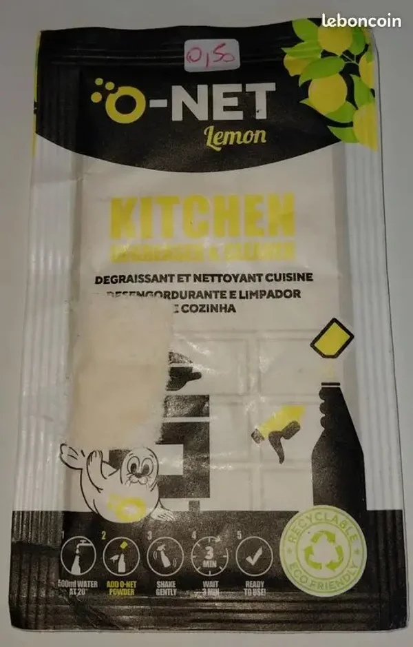 Sachet de dégraissant
