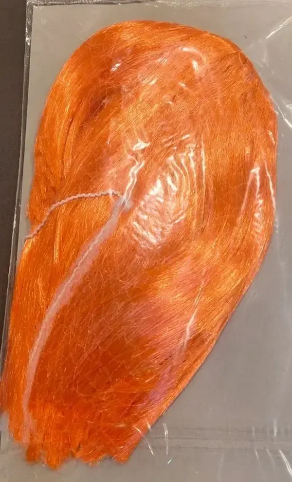 Perruque de déguisement orange