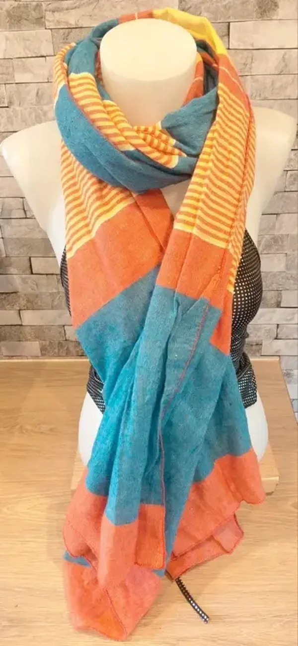 Écharpe multicolore
