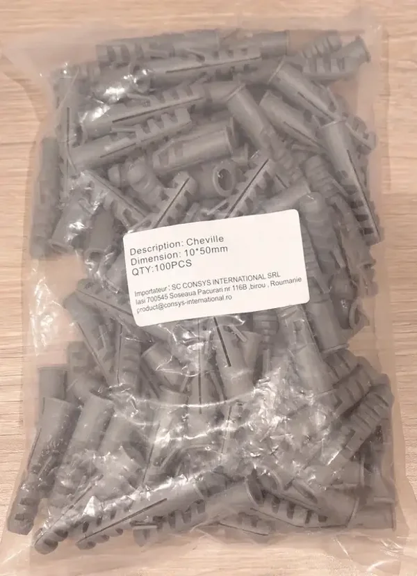 Chevilles 10 X 50 mm