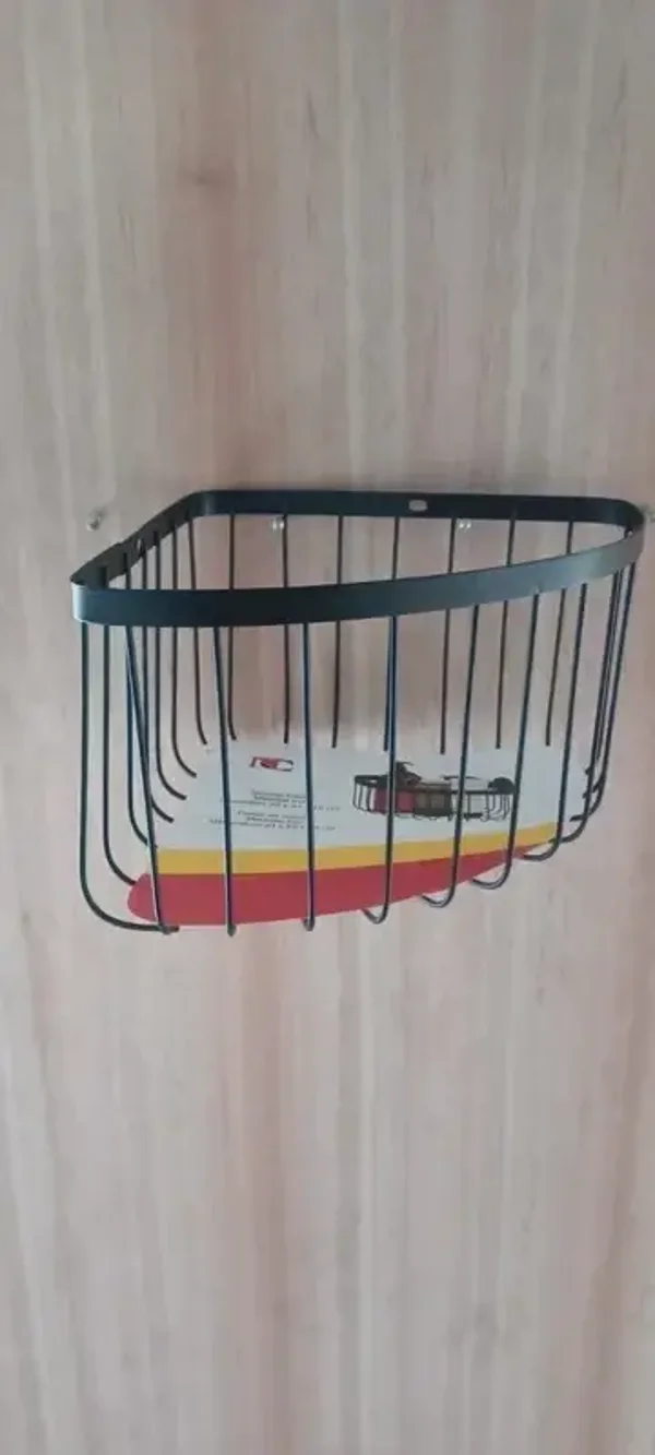 Panier de douche noir