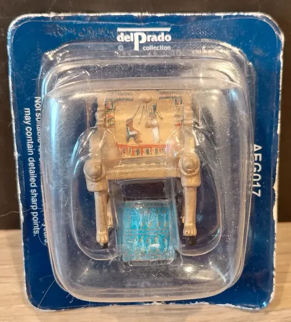 Figurine de collection "Trône pour pharaon"