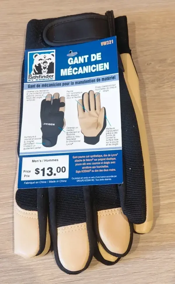 Gants de mécanicien