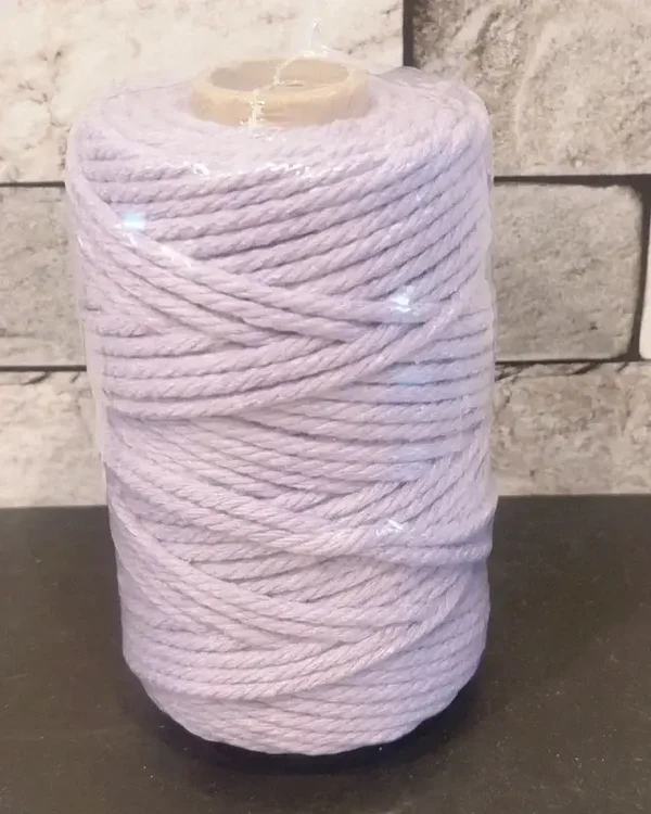 Corde en coton lilas