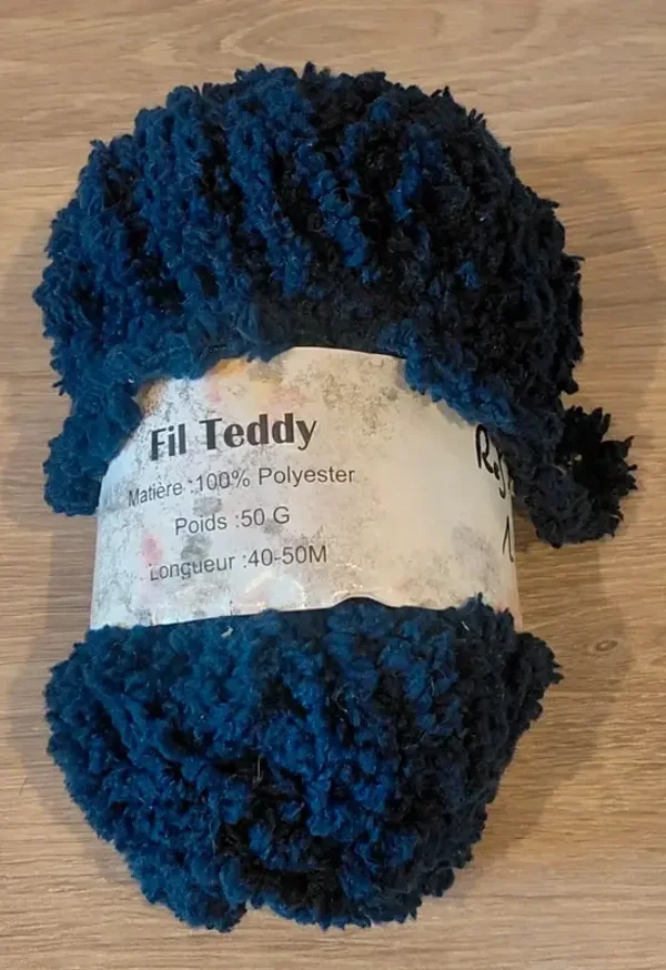 Fil doux bleu marine