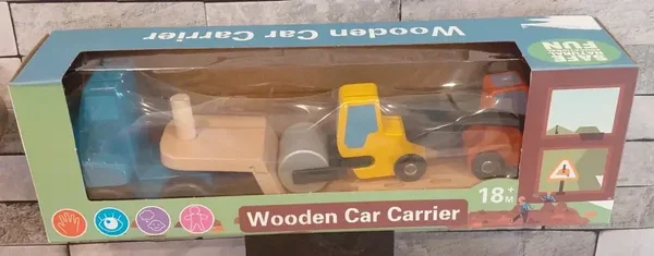 Camion de transport en bois