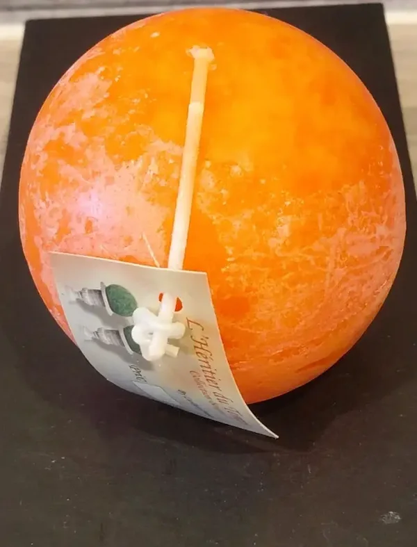Bougie parfumée orange