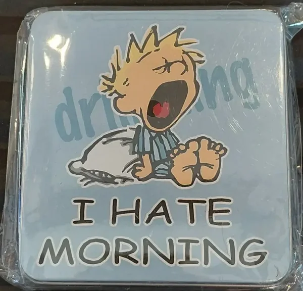Boîte "I hate morning"