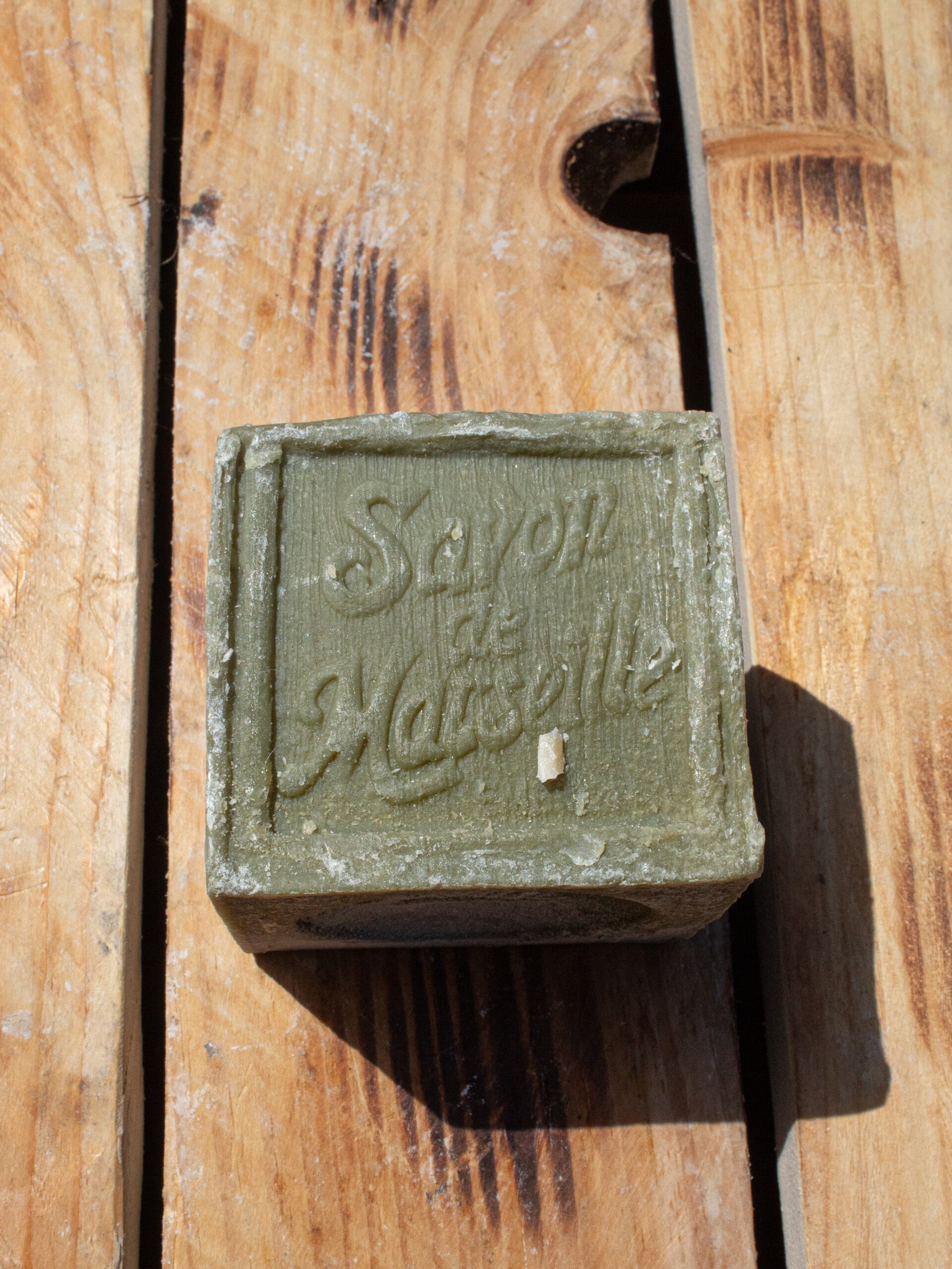Cube vert 150 Grammes huile d'olive LE SERAIL