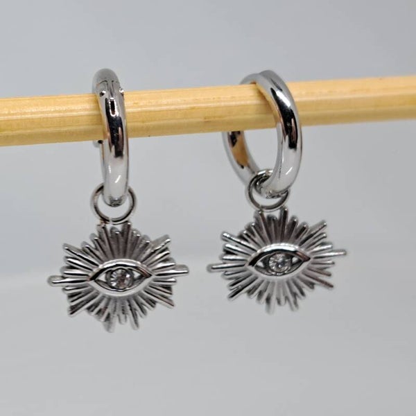 Boucle d'oreille daisy