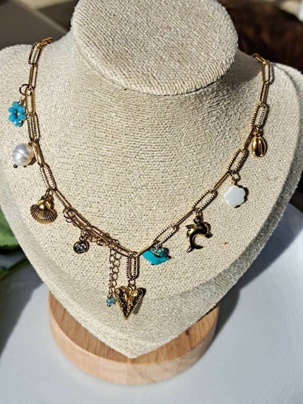Collier breloque