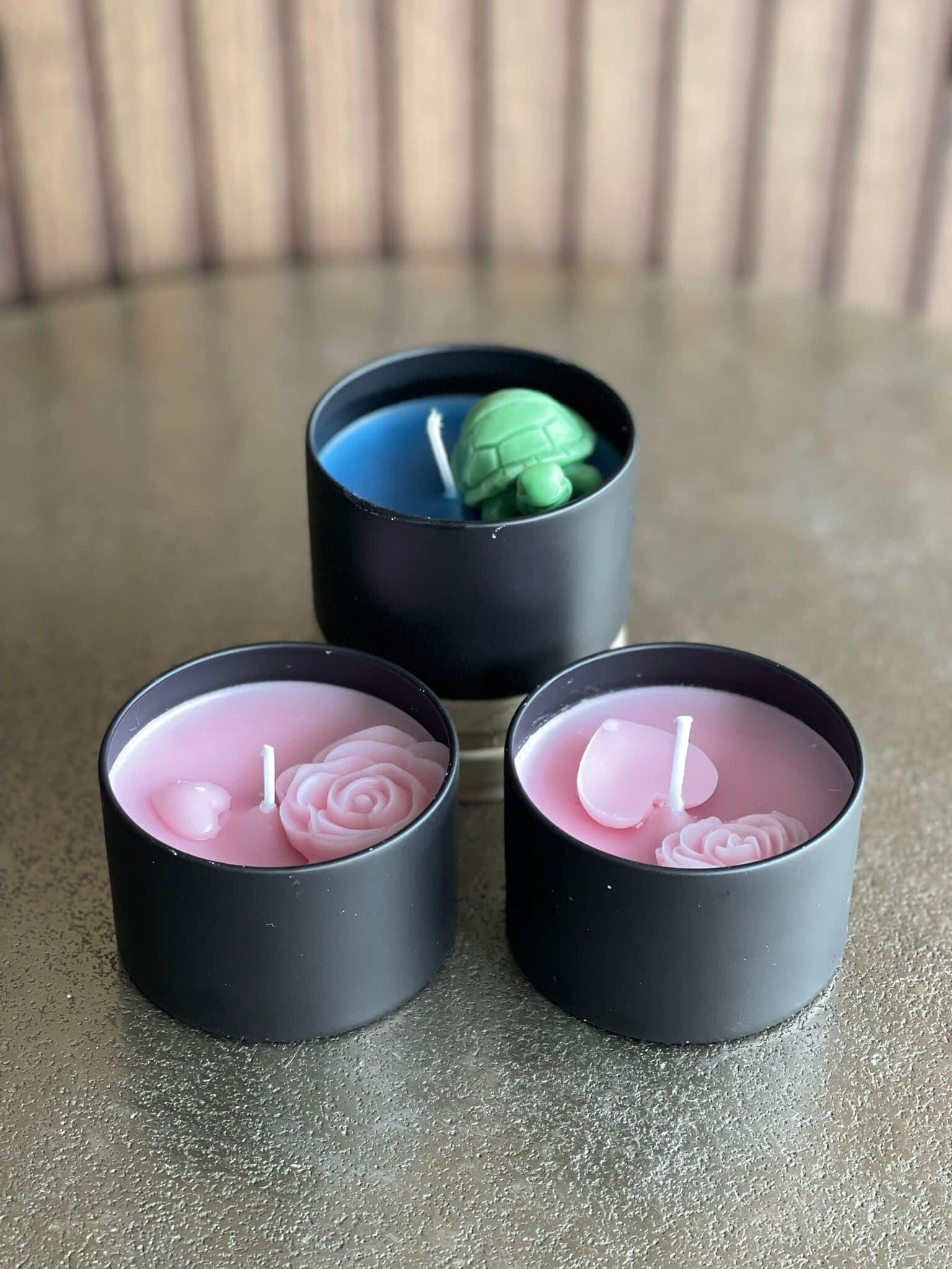 Gethematiseerde Kaarsen potjes