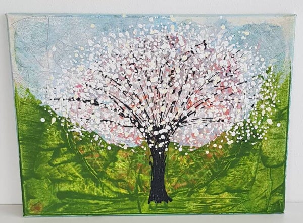 APFELBAUMBLÜTE 40 x 30 cm