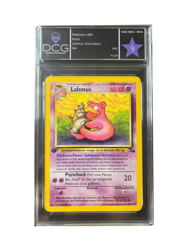 🔥 Lahmus Fossil First Edition Gradet 9 🔥