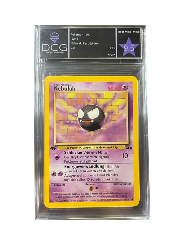 🔥 Nebulak Fossil First Edition Gradet 9,5 🔥