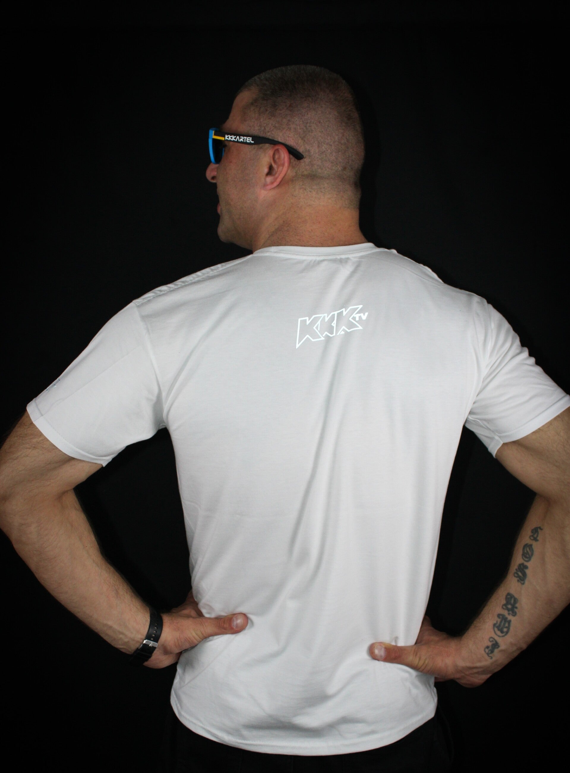 T-Shirt KKKARTEL/SZACUNEKKK 100% Bawełna