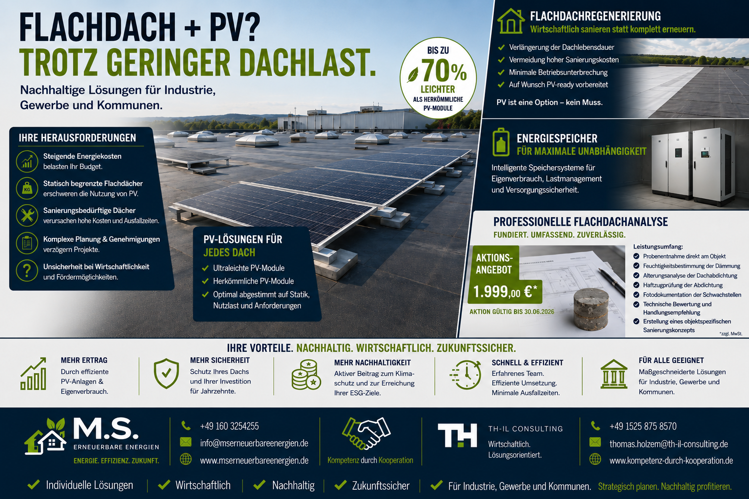 Flachdachanalyse