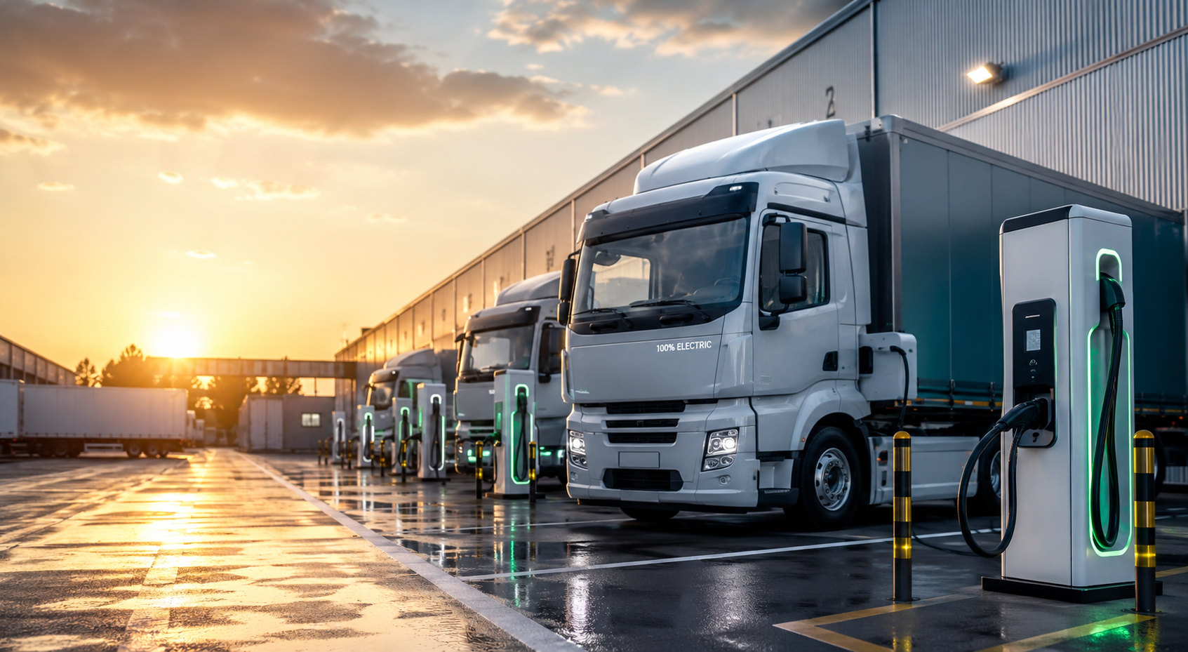 Ladeinfrastruktur für Logistik und elektrische Nutzfahrzeuge