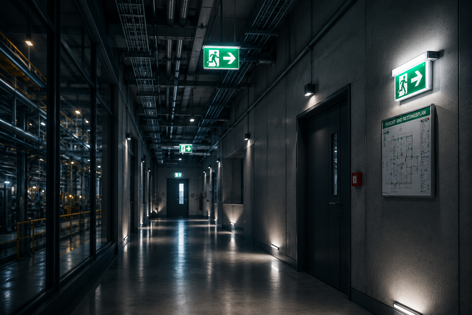 Planung von Not- und Sicherheitsbeleuchtung