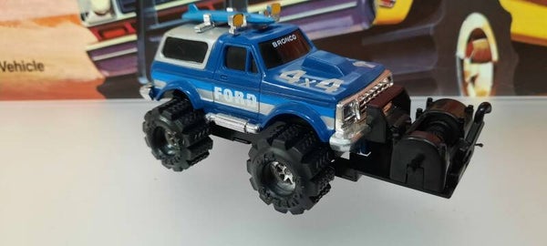 Blue Stomper Ford Bronco Workhorse 4x4