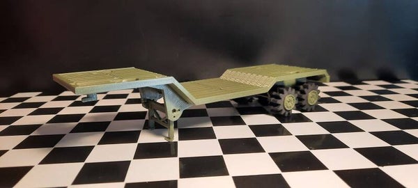 Military Low Boy Stomper Semi Trailer