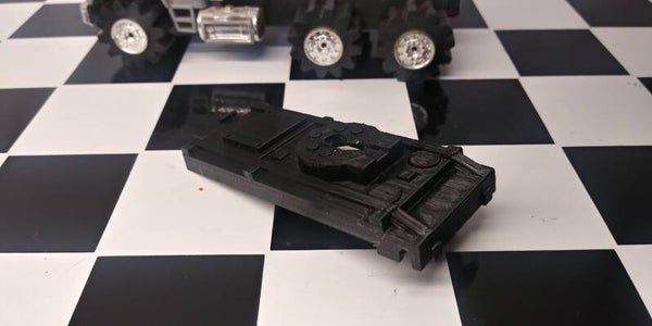 1 "Sleeper" Battery Cover for bottom switch Stomper Semi (3D Printed)