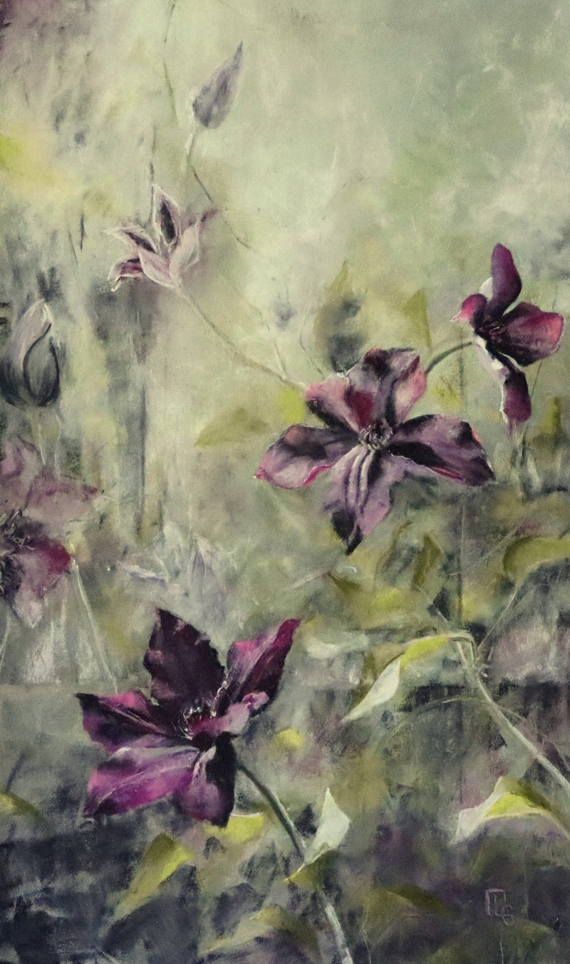 Clématites 50x30 cm 500€