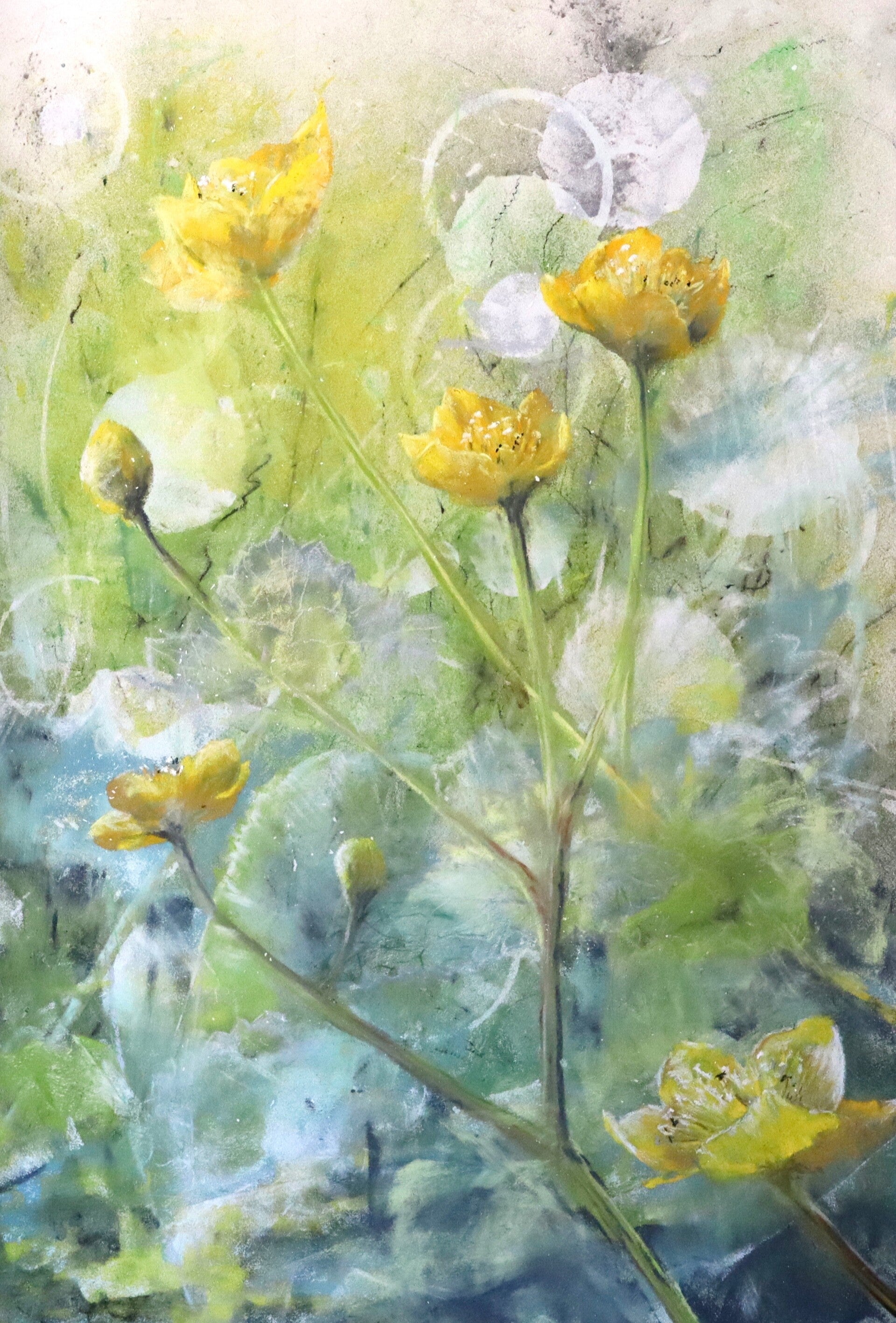 Trolls, pastel 50x35 cm, 525€