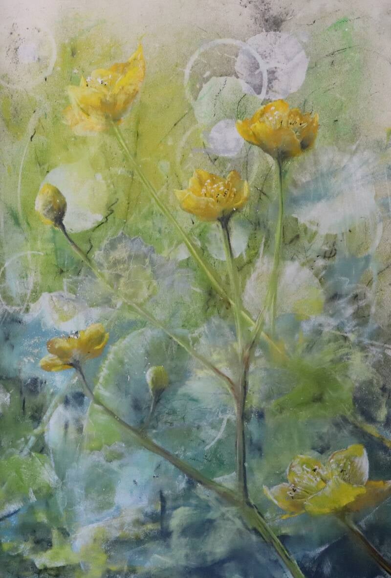 Trolls, pastel 50x35 cm, 525€