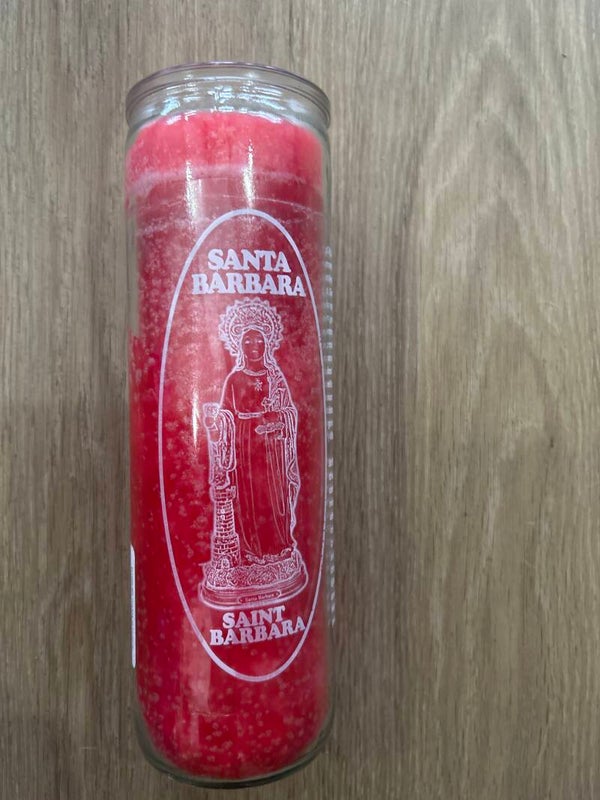 Saint Barbara 7 Day Devotional Candle